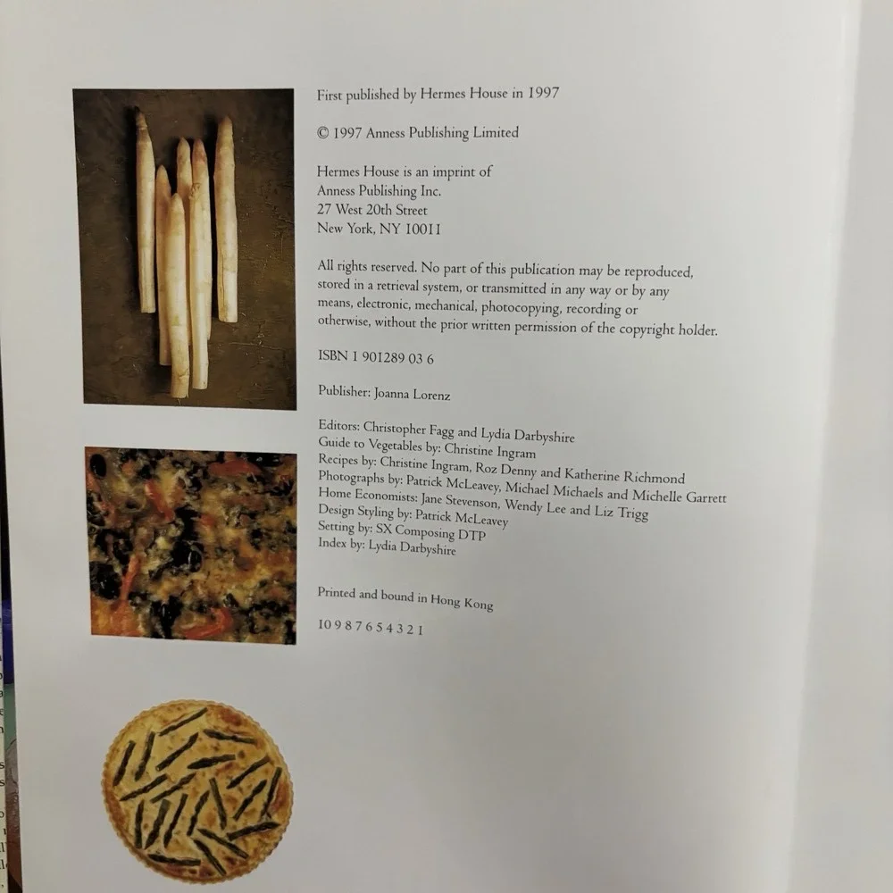 The Complete Encyclopedia of Vegetables and Vegetarian Cooking Hardcover 1997